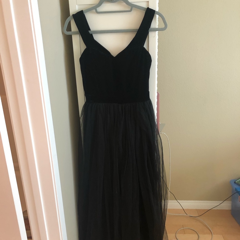 VELVET TOOL DRESS
